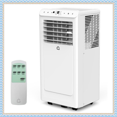 8000 BTU Portable Air Conditioner, 3-in-1 AC Unit for Room with Fan & Dehumidifier, Quiet Air Conditioner with Remote Control, Up to 250 Sq.Ft