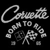 Men's General Motors Corvette Born to Ride Sweatshirt - image 2 of 4