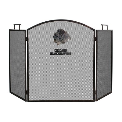 NHL Chicago Blackhawks Fireplace Screen