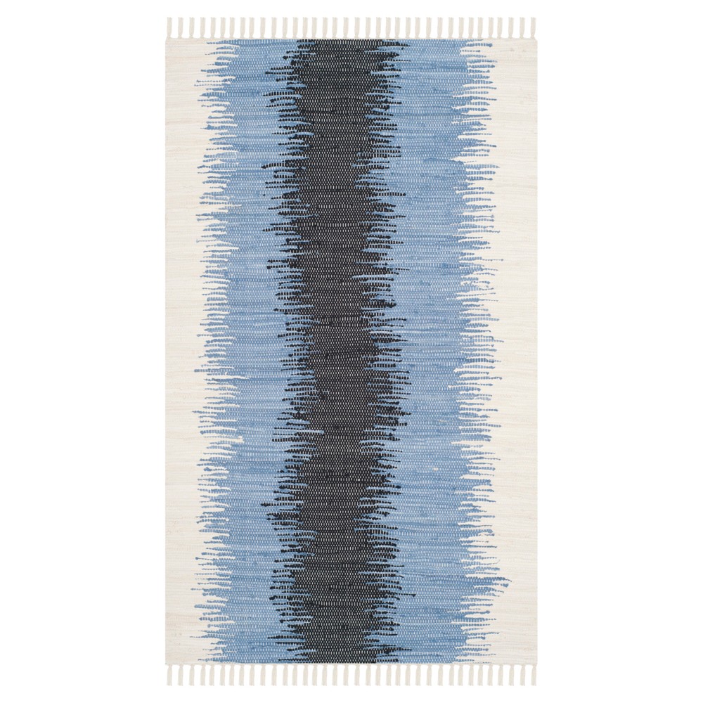 Coletta Flatweave Area Rug - Gray/Black (4'x6') - Safavieh