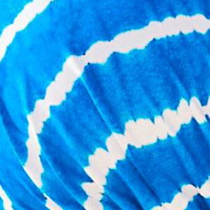 blue tie-dye