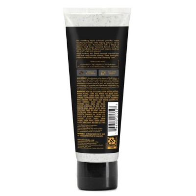 SheaMoisture African Black Soap Clarifying Facial Wash &#38; Scrub - 4 oz