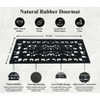 A1HC 100% Rubber Outdoor Doormat, Elegant Scrollwork, 24"x48", All-Weather, Slip-Resistant, Mats for Entryways - 3 of 4