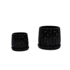 KTMBDW Plant Pots, Ceramic Planters with Drainage Holes,Nursery Planting Pot for Indoor Out Door Plants - 1 of 4
