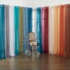 BrylaneHome BH Studio Sheer Voile Grommet Panel - 2 of 4