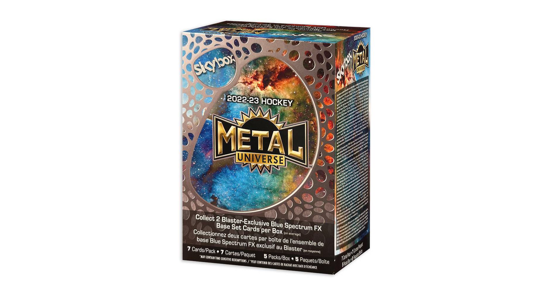 2022-23 Upper Deck NHL Skybox Metal Universe Hockey Trading Card Blaster Box