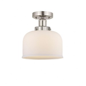 Bell - 1 Light Semi-Flush Mount In Industrial Style-8.25 Inches Tall and 6.5 Inches Wide - 1 of 1