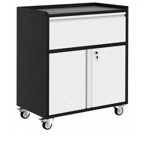 Coucheta Rolling Tool Cabinets - Heavy-Duty Metal Storage with Drawers, Adjustable Shelves, Locks & Casters for Garage, Workshop & Home Use - 1 of 4