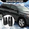 Unique Bargains Upper Roof Rack Rails End Cap Protection Cover Shell for Toyota Highlander Plastic - 2 of 4