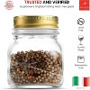 Bormioli Rocco Quattro Stagioni Set of 12 Clear Airtight Mason Jars, Made from Food Safe Durable Glass, Made in Italy - 3 of 4