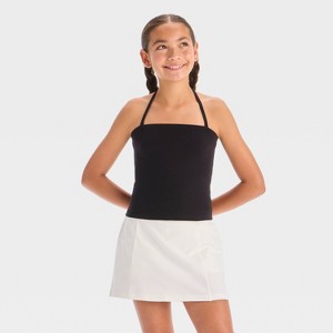 Girls' Tube Top with Removeable Straps - art class™ - 1 of 3