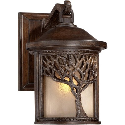 John Timberland Rustic Outdoor Wall Light Fixture Bronze 9 1/2