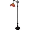 Amora Lighting Tiffany Style Dragonfly Reading Floor Lamp 62 Inch - 2 of 4