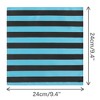 Elerevyo Men's Stripe Twill Textured Pocket Handkerchief - 2 of 4