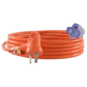 Conntek Indoor or Outdoor 12 ft. L Orange Extension Cord 16/3 SJTW - 1 of 1