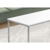 Monarch Specialties Dining Table 60Inch Rectangular Kitchen Dining Room Laminate White Contemporary Modern - 4 of 4