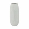 Sagebrook Home Ceramic Design Vase - Contemporary Decorative Flower Vase for Table Centerpiece or Home or Office Decor Accent - 3 of 4