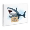Stupell Industries Shark with Free Kisses Sign Wall Plaque Art, 19" x 13" - 2 of 4