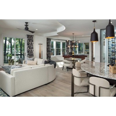 Astra Matte Black 8-Light Sputnik Chandelier