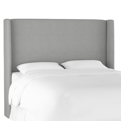 target white headboard