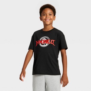 Boys' LEGO Ninjago Short Sleeve T-Shirt - Black - 1 of 4