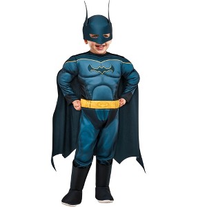 Rubies DC League of Super Pets: Batman Boy's Costume - 1 of 4