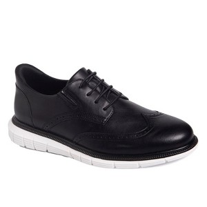 Marc Joseph New York | Mens Hands Free Slip On Technology Lightweight Hill Street Wingtip Oxford - 1 of 4