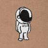 Dalix Astronaut Embroidery Relaxed Hoodie Soft Fleece Sweatshirt Fit Lounge Mens - 2 of 4