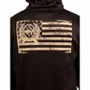 Men's Flag Pullover 1/2 Zip Hoodie - CINCH - image 2 of 2