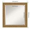 Amanti Art Elliot Gold Beveled Framed Bathroom Vanity Wall Mirror - 3 of 4