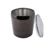 Cambridge Silversmiths 3qt Double Wall Ice Bucket Black: Stainless Steel, Hand Wash, 7.63" Height, 2.5 lbs - 2 of 4