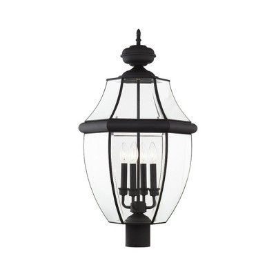 Livex Lighting Monterey 4 - Light Lantern in  Black