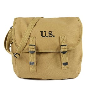 Generic WW2 US Army M1936 Messenger Bag Lightweight Vintage Canvas WWII Shoulder Military Bag - 1 of 4