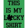 Juniors Womens Lost Gods St. Patrick's Day This is my Lucky Shirt T-Shirt - 2 of 4