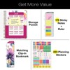 Global Printed Products Hardcover AY 2025-2026 Fashion Planner - 8.5"x11" (Rainbow Floral) - 2 of 4