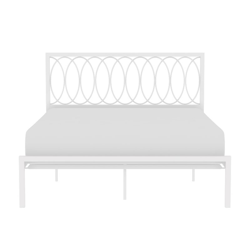 Queen Naomi Metal Bed White - Hillsdale Furniture, 5 of 14