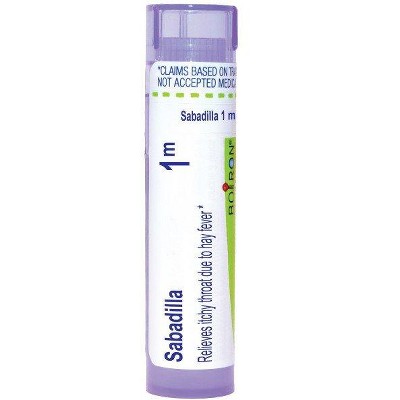 Sabadilla 1M by Boiron Homeopathic Single Medicine For Allergy  -  80 Pellet