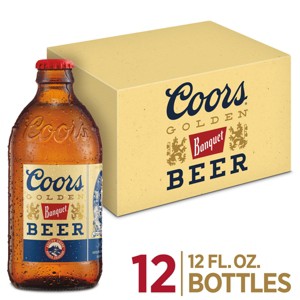Coors Banquet Beer - 12pk/12 fl oz Bottles - 1 of 4