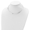 Black Bow Jewelry 4mm Sterling Silver Polished Slip On Neck Collar, 14 Inch - 4 of 4