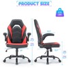 DOMETOUR Gaming Chair for Adults and Teens High Back Computer Desk Chair, Height Adjustable Ergonomic Office Chair with Wheels - 3 of 4