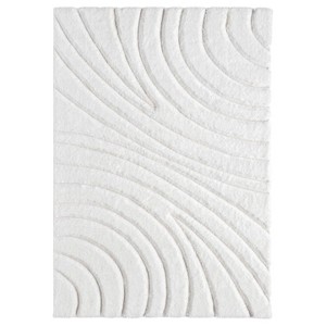 Luxe Weavers Modern Shag Geometric Indoor Area Rug - 1 of 4