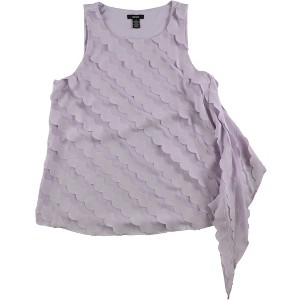 Alfani Womens Scalloped Pullover Blouse - 1 of 1