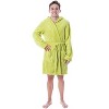 Seven Times Six Dr. Seuss GRINCH Who Stole Christmas Adult Costume Character Fleece Robe Green - 3 of 4