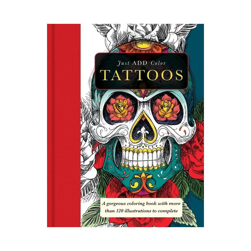 Tattoos - (Just Add Color) by  Tony Marlow (Paperback), 1 of 2