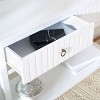 Tegan 2 Drawer Console Table - White - Safavieh - image 3 of 4