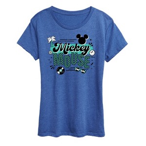 Women's - Disney - Mickey & Friends Short Sleeve Graphic T-Shirt - 1 of 4