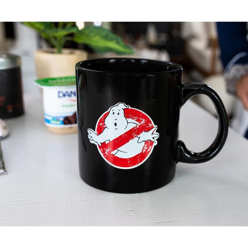 Just Funky Ghostbusters Logo Ectoplasm Heat-Changing Ceramic Coffee Mug | Holds 20 Ounces, 2 of 7