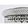 Elegant Lighting Primo 6 light Chrome Flush Mount Clear Royal Cut Crystal - 4 of 4