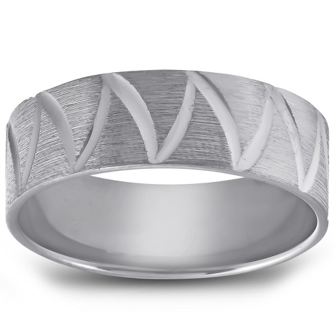 Mens wedding bands on sale target