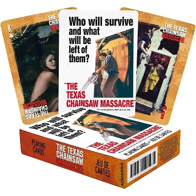 NMR Distribution Texas Chainsaw Massacre Playing Cards